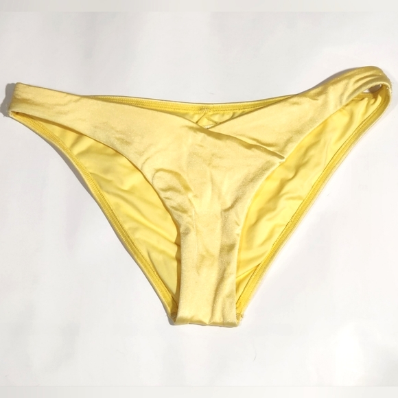 Cikada Australia Swimwear Yellow Bikini Bottoms size 6 small - Picture 2 of 8